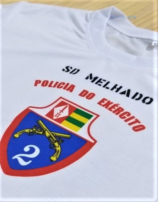 Camisetas 2º BPE - Batalhão de Polícia do Exército Década 70, 80 e