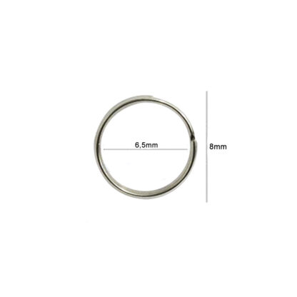 Argola Base Pequena em Aço Inox 304 8mm - Imagem 2