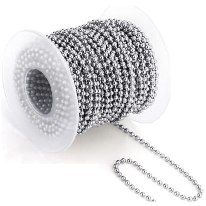 Corrente de Bolinhas em Aço Inox para Consultórios, Clínicas, Laboratórios, Indústrias e Hospitais - Imagem 4