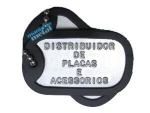 Dog tag Mania de Metal: Distribuidor de placas e acessórios.