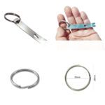 Mini Pé de Cabra EDC Aço Inox Multifuncional Tático Militar: ferramenta compacta e resistente.