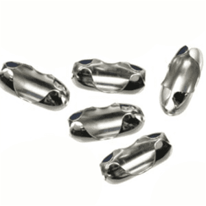 Fecho Canoa em Aço Inox Terminal Trava para Corrente De Bolinhas: fecho canoa inox.