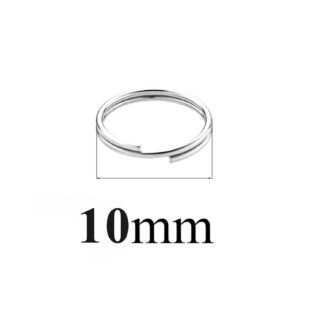 Argola Base Pequena em Aço Inox 304 10mm