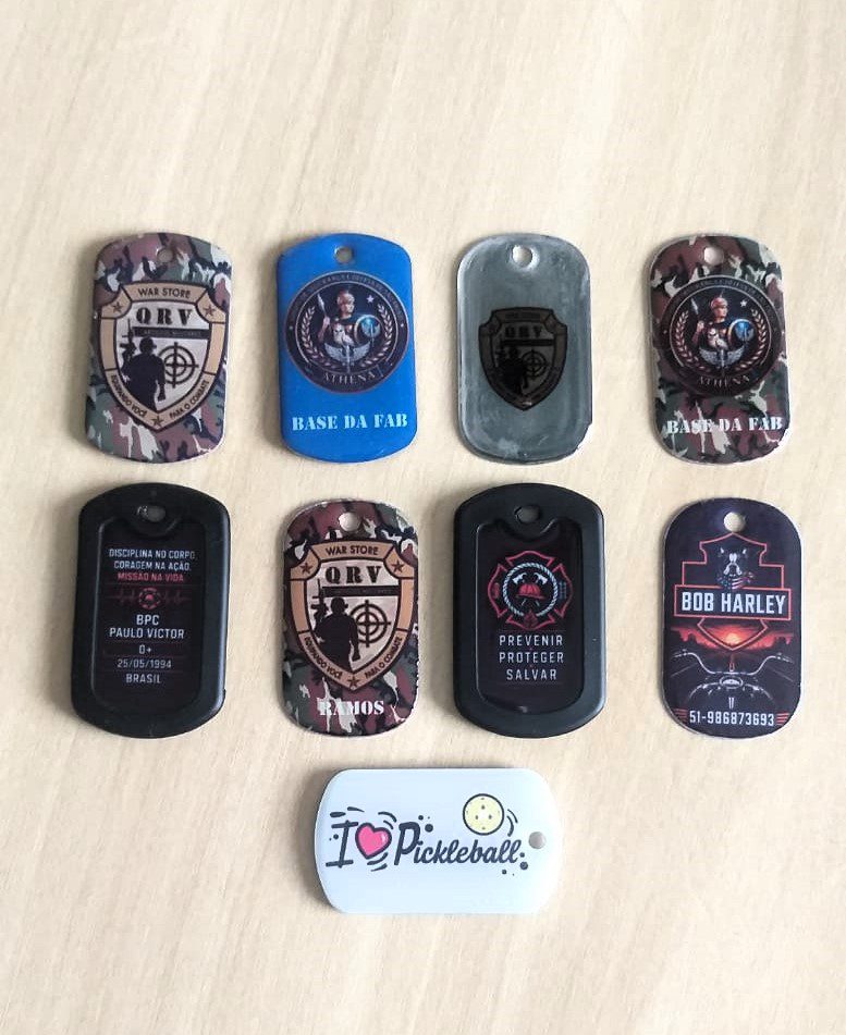 Placas Chaveiros Color Lembranças Festas Recordação Presente - Imagem 2