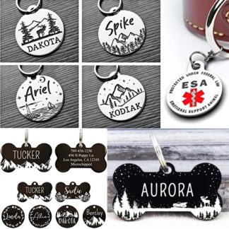 Pingente Chaveiro Placa Pet Personalizada QR CODE Gravação
